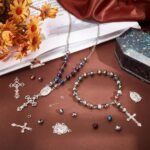 1064PCS Cross Beads Jewelry Making Kit Rosary Necklace Bracelet DIY Communion Easter Craft Supplies - Image 5