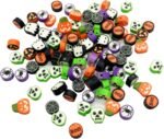 100PCS Halloween Polymer Clay Heishi Spacer Beads | DIY Bracelet Necklace Earring Jewelry Making Supplies