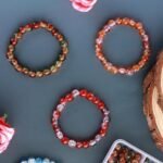 600PCS 8MM Crackle Glass Beads Kit | 12 Colors Crystal Beads, Elastic Cord (Bracelet Making) - Image 5