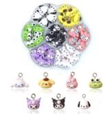 Cartoon Animal Resin Charms | 3D Mini Pendants for DIY Jewelry Making Craft Supplies