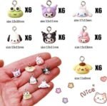 Cartoon Animal Resin Charms | 3D Mini Pendants for DIY Jewelry Making Craft Supplies - Image 2