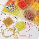3MM Glass Seed Beads Kit | 28 Yellow Scheme Colors for Jewelry Making - Image 5