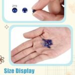 Blue Glass Seed Beads & Sequins Craft Kit: 20 Colors Jewelry Making Supplies - Image 5