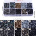 Opaque Glass Seed Beads Kit: 10 Styles, Jewelry Making Supplies - Image 3