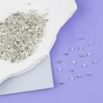 500PCS 2MM Silver Tube Crimp Beads | Brass Jewelry Making Supplies - Image 2
