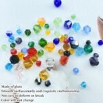 600PCS 3MM Black AB Crystal Glass Bicone Beads for Jewelry Making - Image 3