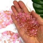 Pink Crystal Glass Beads for Jewelry Making: 6MM 8MM DIY Bracelet Necklace Craft Supplies - Image 3