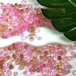 Pink Crystal Glass Beads for Jewelry Making: 6MM 8MM DIY Bracelet Necklace Craft Supplies
