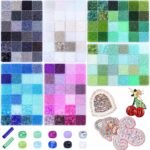 Glass Seed and Bugle Beads Kit: 144 Colors, 2MM 12/0 and 7MM Tube Beads for Jewelry Making Supplies - Image 2