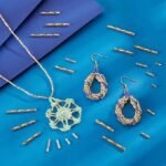Golden Twisted Bugle Beads Kit: 1606 Pieces, 7 Sizes Metallic Tube Spacer Beads - Image 4