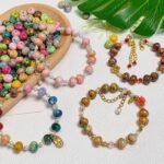 Colorful Lentil Glass Beads | Oil Painting Style Abacus Spacer Beads (10x8MM) - Image 2