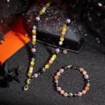 450PCS 6MM Yellow Black Glass Beads | 15 Style Round Halloween Fall DIY Jewelry - Image 5