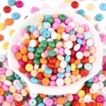 Colorful Glass Rondelle Beads | 5x8MM Abacus Spacer Beads for DIY Jewelry
