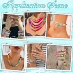Colorful Glass Rondelle Beads | 5x8MM Abacus Spacer Beads for DIY Jewelry - Image 7
