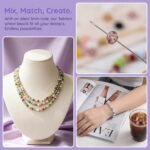 Rondelle Glass Beads | 3x6MM Slice Spacer Beads for DIY Jewelry Making - Image 3