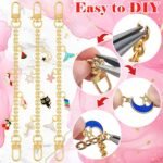 DIY Bag Charm Making Kit | Assorted Charms, Chains, Clasps, Pliers - Image 3