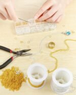Jewelry Chain Making Kit | 2MM Gold Silver Chain, Jump Rings, Clasps, Tools