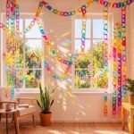 300PCS Colored PVC Chain Strip Kit: DIY Suncatcher Garland, Party Decoration Craft - Image 5