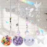 500PCS DIY Suncatcher Kit Crystal Prism Rainbow Maker Hanging Window Decor Craft Supplies Adults - Image 2