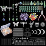 500PCS DIY Suncatcher Kit Crystal Prism Rainbow Maker Hanging Window Decor Craft Supplies Adults