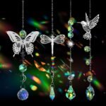 500PCS DIY Suncatcher Kit Crystal Prism Rainbow Maker Hanging Window Decor Craft Supplies Adults - Image 5