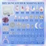410PCS Owl Crystal Suncatcher Kit: Prism Rainbow Maker (DIY Craft) - Image 3