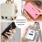 DIY Bead Keychain Making Kit | Football, Rugby, Alphabet, Charms (440PCS) - Image 4