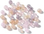 1000PCS Pink Purple Crystal Glass Beads 4MM Faceted Rondelle Briolette Spacer Beads Jewelry Making - Image 3