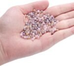 1000PCS Pink Purple Crystal Glass Beads 4MM Faceted Rondelle Briolette Spacer Beads Jewelry Making - Image 4