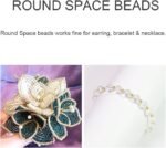 4000PCS 4MM Assorted Metal Spacer Beads for Jewelry Making DIY - Image 5