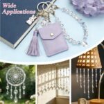 2000+ PCS Crystal Glass Beads Kit: 24 Styles, 3-15MM Faceted AB Jewelry Making - Image 3