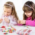 Kids Jewelry Making Kit: 1100PCS Beads, Charms, String, Scissors for DIY Bracelets - Image 4