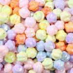 16MM Yellow Orange AB Acrylic Bubblegum Beads | Focal Beads for DIY Jewelry Pens Bracelets - Image 5