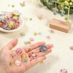 Kawaii Boho Acrylic Beads | Heart, Butterfly, Flower Shapes (50-70PCS) - Image 3