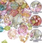 Kawaii Boho Acrylic Beads | Heart, Butterfly, Flower Shapes (50-70PCS) - Image 4