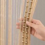 Beaded Curtain for Doorway | Beaded Door Curtain | Room Divider Curtain | Door String Curtain | Window Cafe Curtain