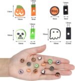 100PCS Halloween Polymer Clay Heishi Spacer Beads | DIY Bracelet Necklace Earring Jewelry Making Supplies - Image 2
