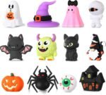 12PCS 3D Silicone Halloween Focal Beads for Pens | Beadable Keychains Charms DIY Bracelet Jewelry - Image 2