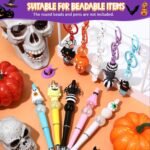 12PCS 3D Silicone Halloween Focal Beads for Pens | Beadable Keychains Charms DIY Bracelet Jewelry - Image 5