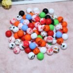 90PCS 15MM Halloween Silicone Focal Beads | Beadable Pen Keychain Making Supplies DIY Jewelry Crafts - Image 5