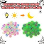 Halloween Clay Beads Charms Kit | Heishi Polymer, Glow, Letter Beads for DIY Jewelry Making - Image 3
