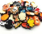 Halloween Rubber Focal Beads for Pens | Pumpkin Ghost Keychain DIY Supplies