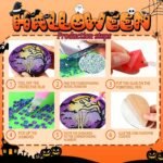 Halloween Diamond Art Coaster Kit | 5D Gem Coasters with Holder (DIY Craft) - Image 4
