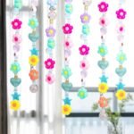 50PCS 13MM Acrylic Flower Spacer Beads | Multicolor DIY Jewelry Crafts - Image 4