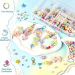 Acrylic Alphabet Bead Kit | DIY Keychain, Bag Charm Making Supplies - Image 3