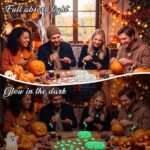100PCS Halloween Ghost Charms | Glow in the Dark Alloy Ghost Pendants DIY Jewelry Bracelet Keychain - Image 5