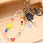 320PCS Acrylic Bead Kit | Transparent Candy Heart, Star, Flower Shapes for Jewelry Making - Image 3