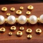 6MM Metallic Spacer Beads: Gold, Silver, Rose Round Loose Beads for Jewelry Making - Image 2