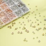 6MM Metallic Spacer Beads: Gold, Silver, Rose Round Loose Beads for Jewelry Making - Image 6