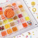 3MM Glass Seed Beads Kit | 28 Yellow Scheme Colors for Jewelry Making